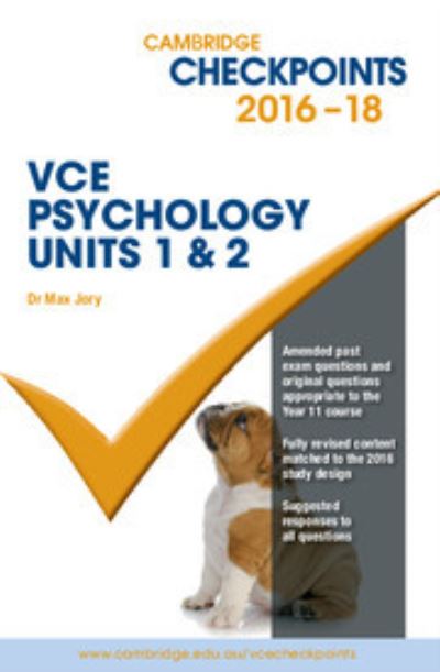 Cambridge Checkpoints VCE Psychology Units 1&2