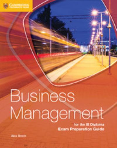 Business Management for the IB Diploma