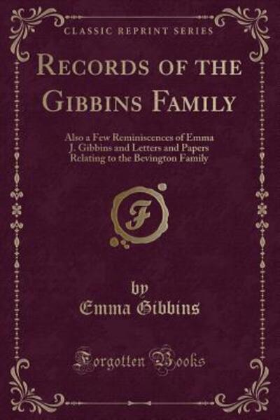 Records of the Gibbins Family