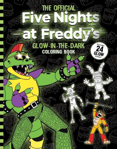 Five Nights at Freddy's Glow in the Dark Coloring Book