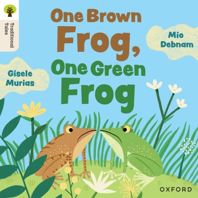 One Brown Frog, One Green Frog