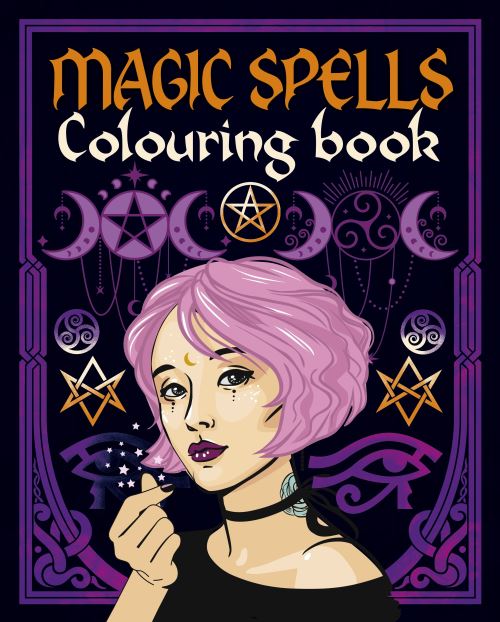 Magic Spells Colouring Book