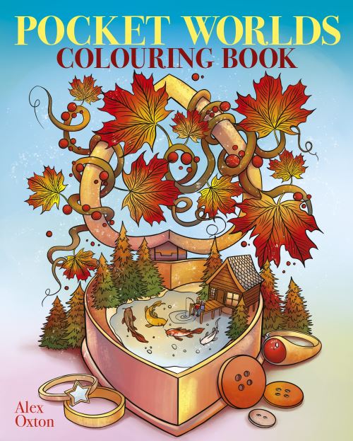 Pocket Worlds Colouring Book
