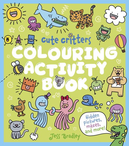 Cute Critters Colouring Activity Book