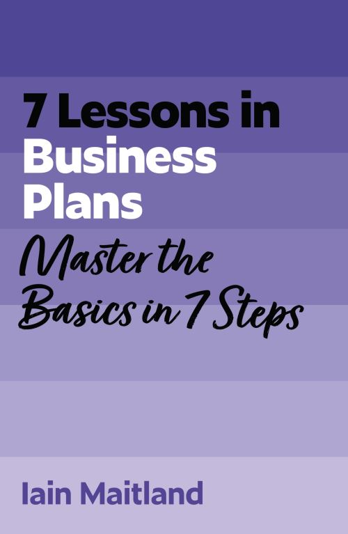 7 Lessons in Business Plans cover