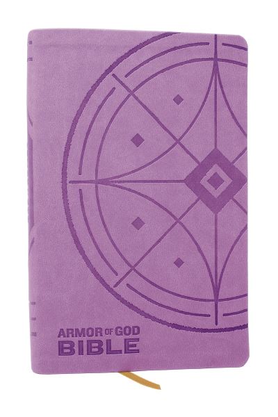 NKJV Armor of God Bible, Purple Leathersoft (Children's Bible, Red Letter, Comfort Print, Holy Bible)