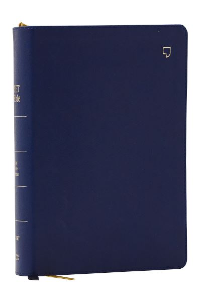 NET Bible, Full Notes Edition (NET, Blue Leathersoft, Comfort Print)