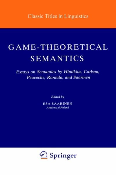 Game-Theoretical Semantics
