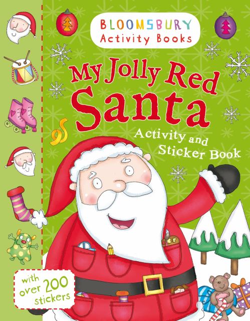 My Jolly Red Santa Activity and Sticker Book