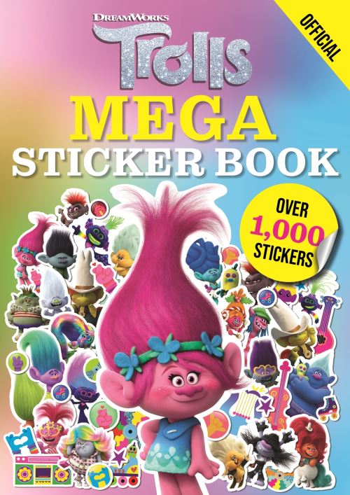 Trolls: Mega Sticker Book