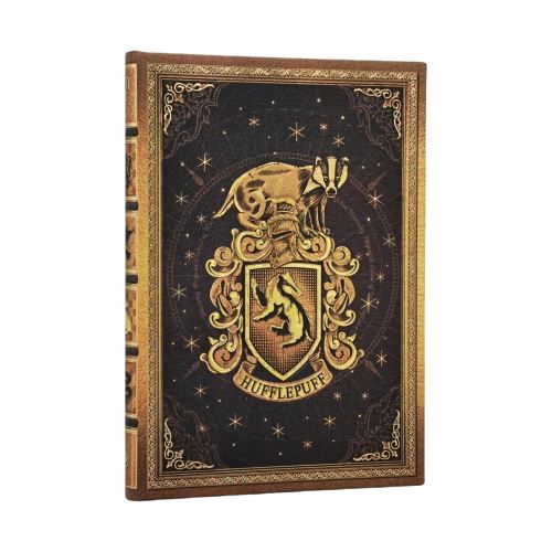 Hufflepuff Journal (Harry Potter Collection) Midi Custom Lined (Elastic Band Closure)