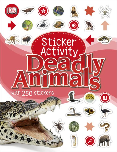 Sticker Activity Deadly Animals