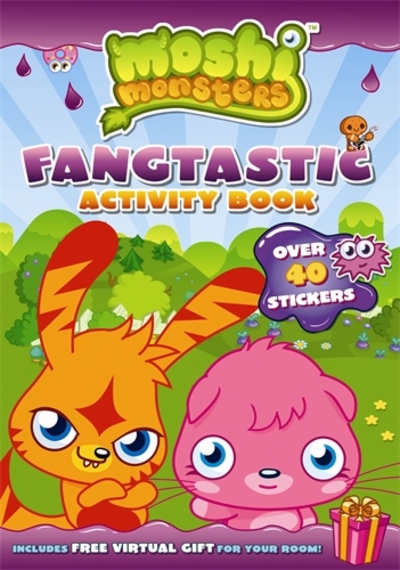 Moshi Monsters Fangtastic Activity Book With Stickers