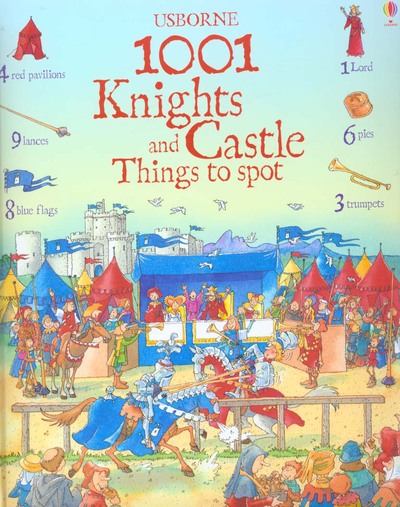 Usborne 1001 Knights and Castle Things to Spot