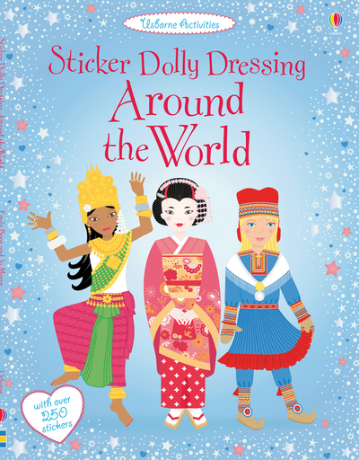 Sticker Dolly Dressing Around the World