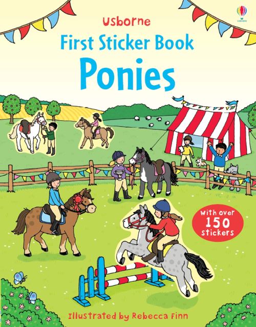 First Sticker Book Ponies