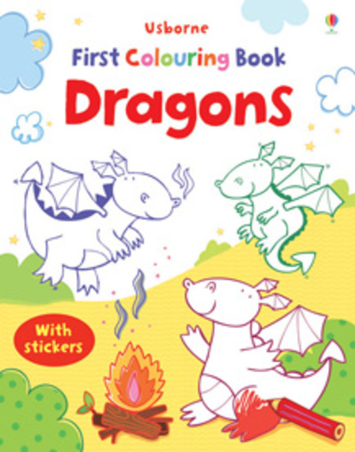 First Colouring Book Dragons