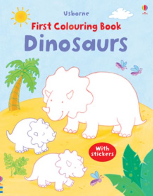 First Colouring Book Dinosaurs