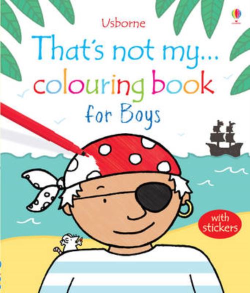 That's Not My Colouring Book for Boys