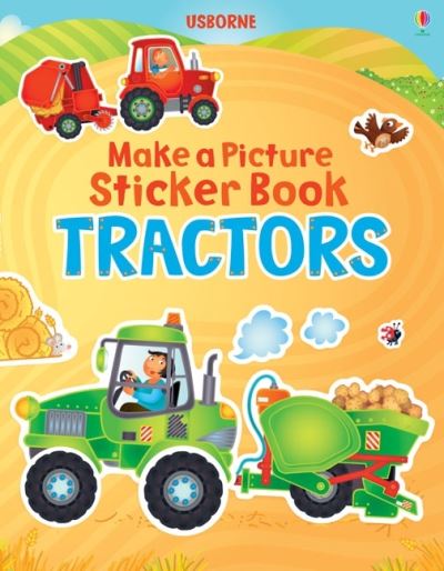 Make a Picture Sticker Book Tractors