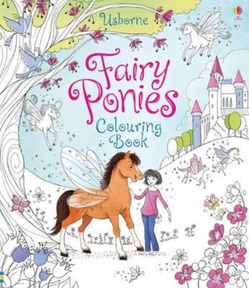 Fairy Ponies Colouring Book