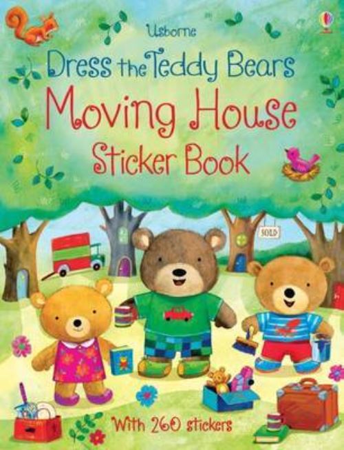 Dress the Teddy Bears Moving House Sticker Book