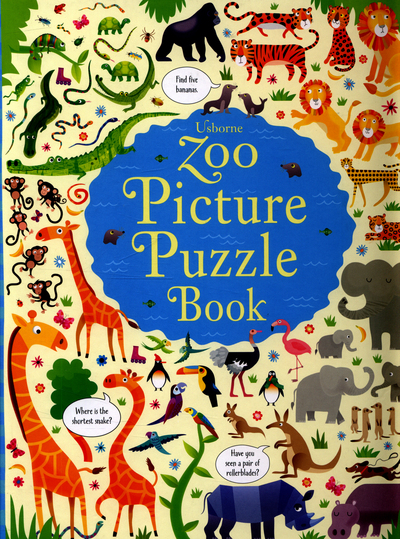 Usborne Zoo Picture Puzzle Book