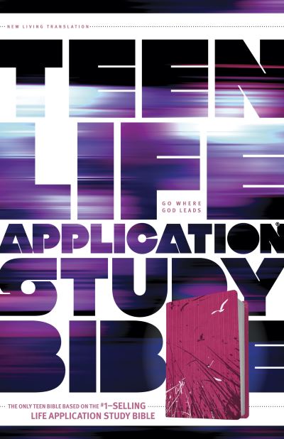 NLT Teen Life Application Study Bible (LeatherLike, Pink)