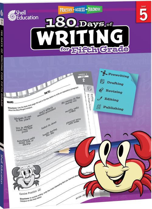 180 Days¬: Writing for Fifth Grade