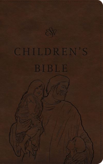 ESV Children's Bible (Trutone, Brown, Let the Children Come Design)