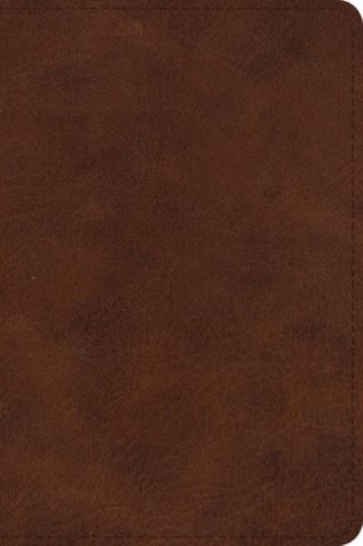 ESV Large Print Bible (Trutone, Deep Brown)
