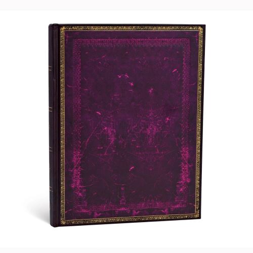 Old Leather Ruled Notebook - Cordovan (Old Leather Classics) Purple