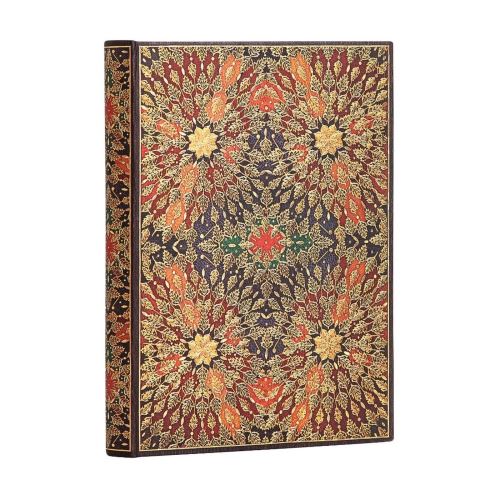 Fire Flowers Unlined Hardcover Journal