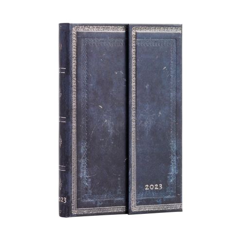 Inkblot (Old Leather Collection) Mini Verso Dayplanner 2023