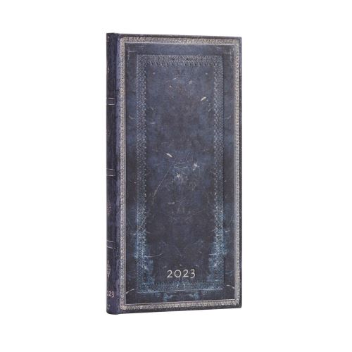 Inkblot (Old Leather Collection) Slim Dayplanner 2023