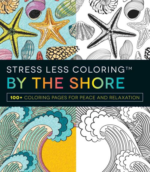 Stress Less Coloring - By the Shore