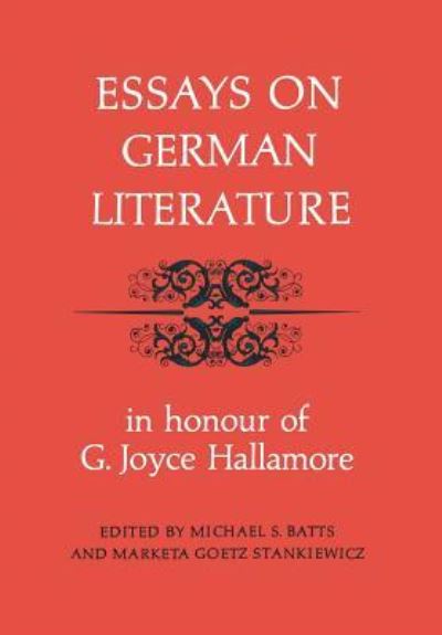 Essays on German Literature