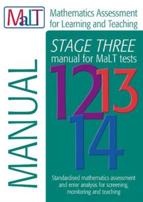 MaLT Stage Three (Tests 12-14) Manual (Mathematics Assessment for Learning and Teaching)