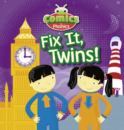 Bug Club Comics for Phonics Set 09 Red B Fix It, Twins!
