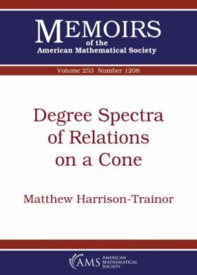 Degree Spectra of Relations on a Cone