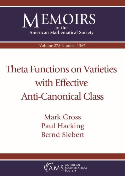 Theta Functions on Varieties With Effective Anti-Canonical Class