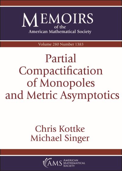 Partial Compactification of Monopoles and Metric Asymptotics