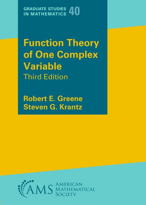 Function Theory of One Complex Variable