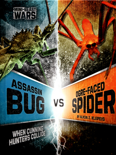 Assassin Bug Vs Ogre-Faced Spider