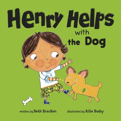 Henry Helps With the Dog