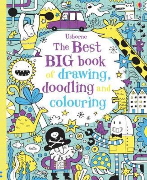 Best Big Book of Drawing, Doodling and Colouring