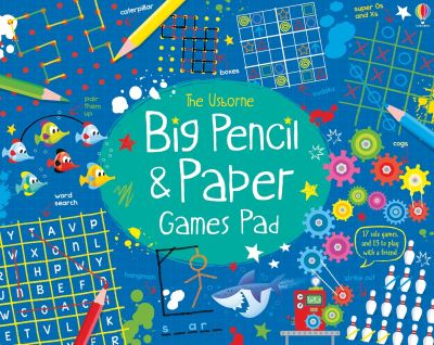 Big Pencil and Paper Games Pad