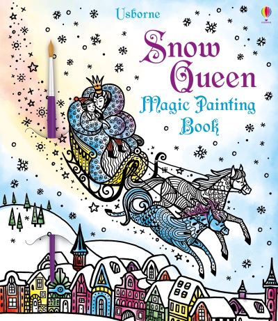 Snow Queen Magic Painting Book