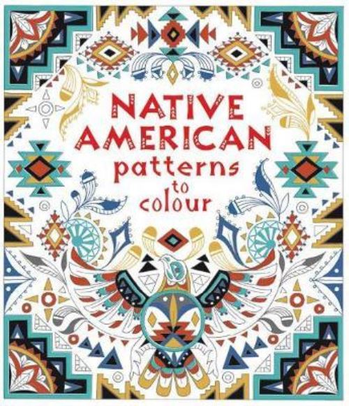 Native American Patterns to Colour