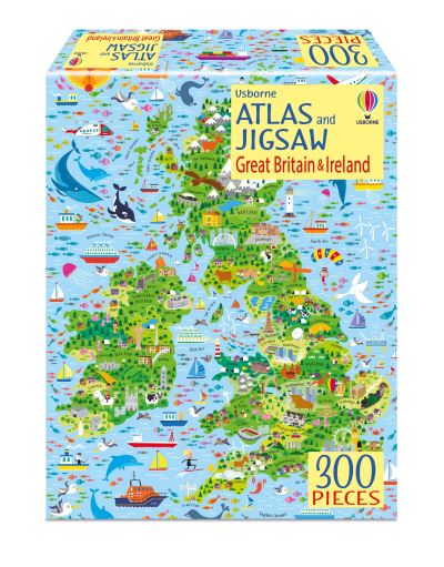 Usborne Atlas & Jigsaw Great Britain & Ireland